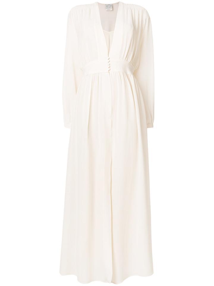 Forte Forte Silk Blend Jumpsuit - Nude & Neutrals