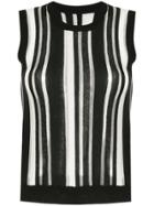 Guild Prime Striped Sleeveless Top - Black