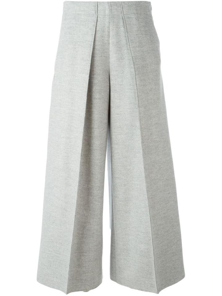Joseph Wide Leg Cropped Trousers