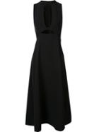 Misha Nonoo 'lauren Open Front' Dress, Women's, Size: 10, Black, Polyester/spandex/elastane
