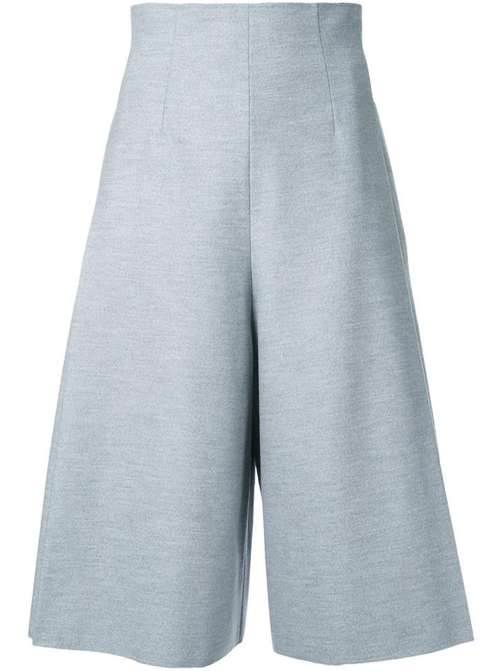 Rito Wide Fit Short Trousers, Women's, Size: 38, Grey, Wool
