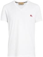 Burberry Cotton Jersey V-neck T-shirt - White