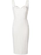 Victoria Beckham Embellished Signature Dress - White