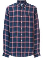 Schnaydermans Checked Shirt - Blue