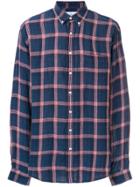 Schnaydermans Checked Shirt - Blue