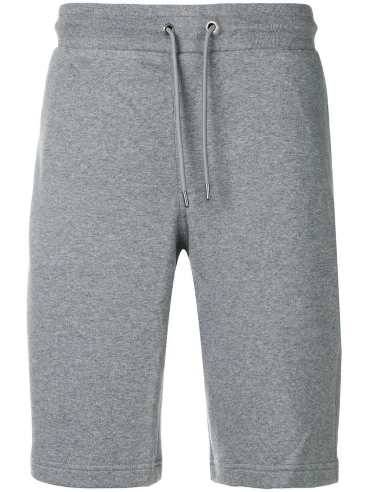 Emporio Armani Drawstring Track Shorts - Grey
