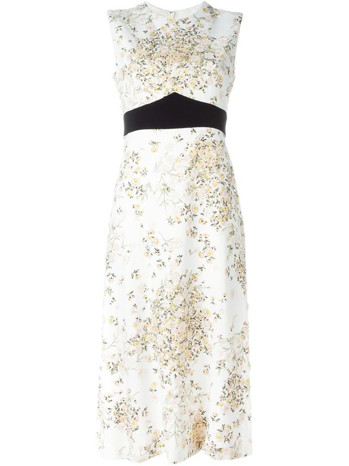 Giambattista Valli Floral Print Midi Dress