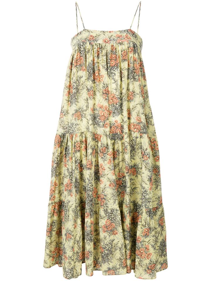 Erika Cavallini Floral Print Dress - Green