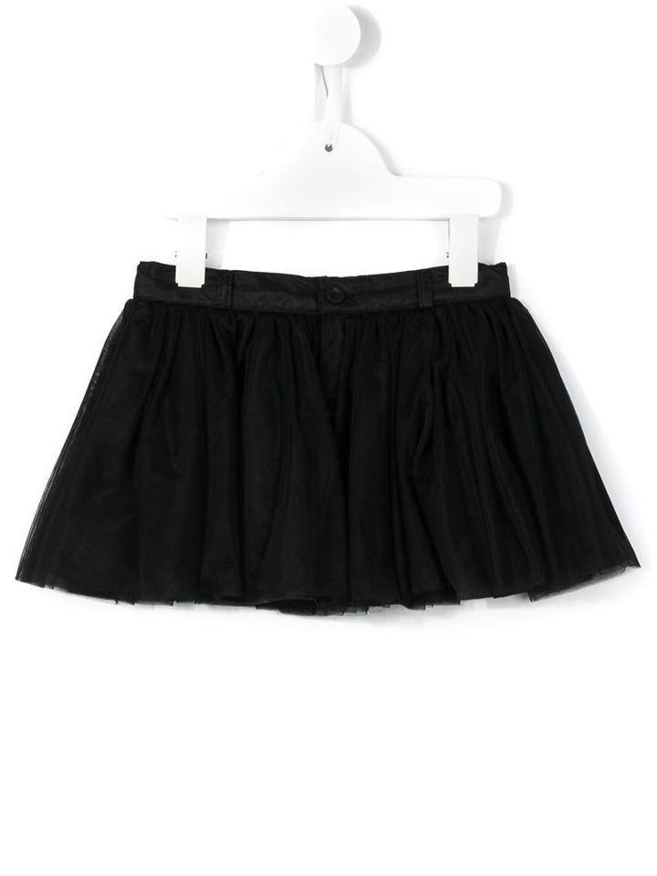 Emile Et Ida - Flared Skirt - Kids - Polyamide/polyester - 2 Yrs, Black