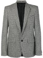 Givenchy Multi-pattern Floral Effect Blazer - Black