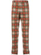 Wooyoungmi Corduroy Checked Trousers - Orange