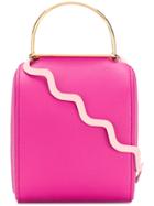 Roksanda Besa Top Handle Bag - Pink & Purple