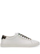 Saint Laurent Andy Camouflage Panel Sneakers - White