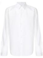Comme Des Garçons Shirt Polka Dot Cartoon Print Shirt - White