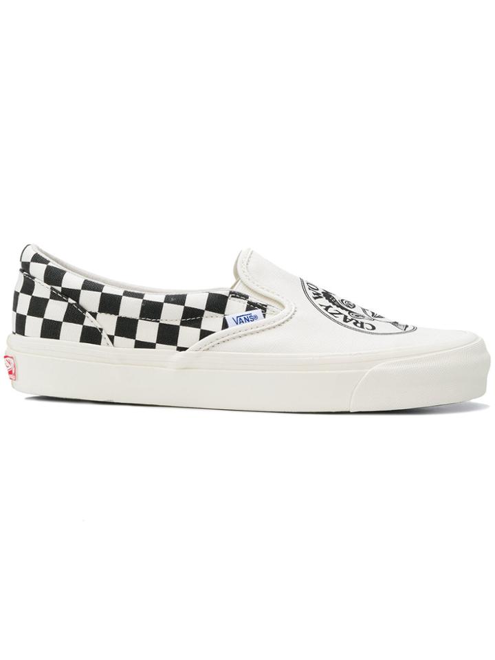 Vans Og Classic Slip-on John Van Hamersveld Sneakers - White