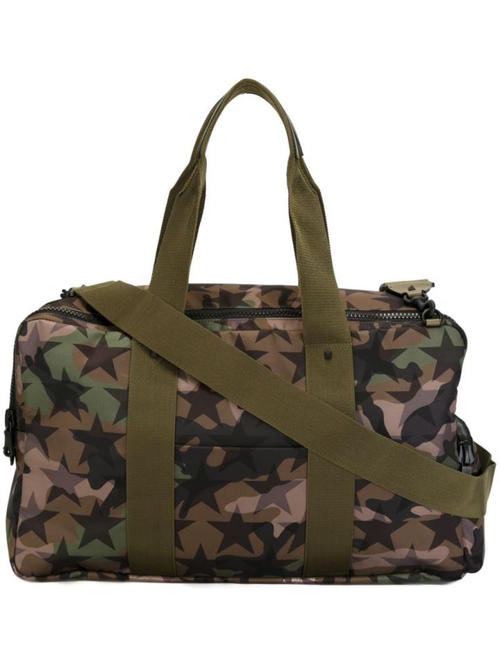 Valentino Camustars Weekender, Green, Nylon