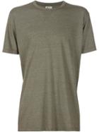 321 Round Neck T-shirt, Men's, Size: Medium, Green, Cotton