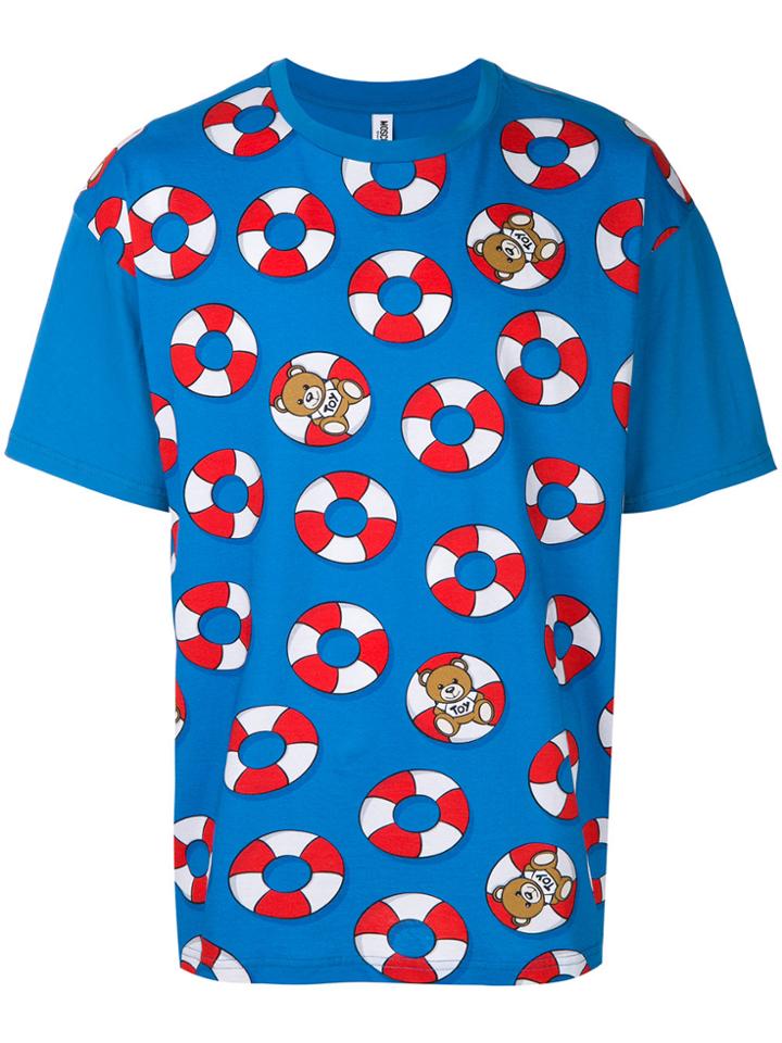 Moschino Moschino Swim T-shirt - Blue