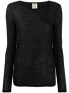 Semicouture Lightweight Sweatshirt - Black