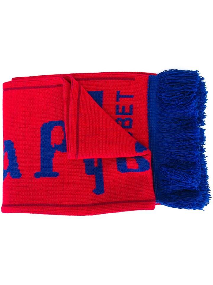 Gosha Rubchinskiy Sunrise Intarsia Scarf