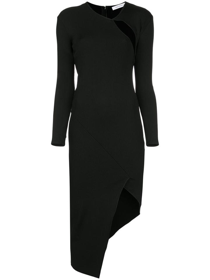Christopher Esber Einsplitz Underslit Dress - Black