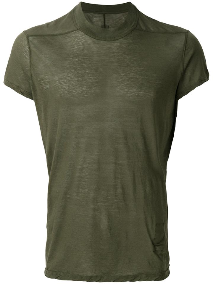 Rick Owens Drkshdw Fine Knit T-shirt - Green