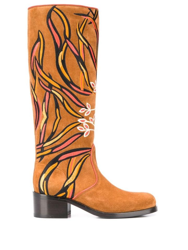 Santoni Caey Boots - Neutrals