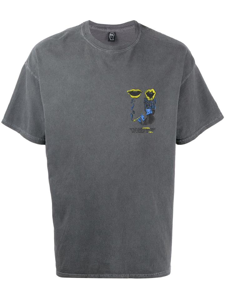 Brain Dead Boxy Fit Short Sleeve T-shirt - Black