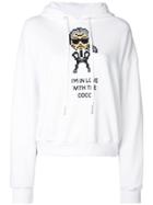 Mostly Heard Rarely Seen 8-bit Coco Hoodie - White