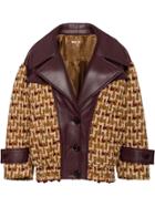 Miu Miu Boxy-fit Jacket - Red