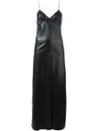 Saint Laurent Leather Maxi Dress