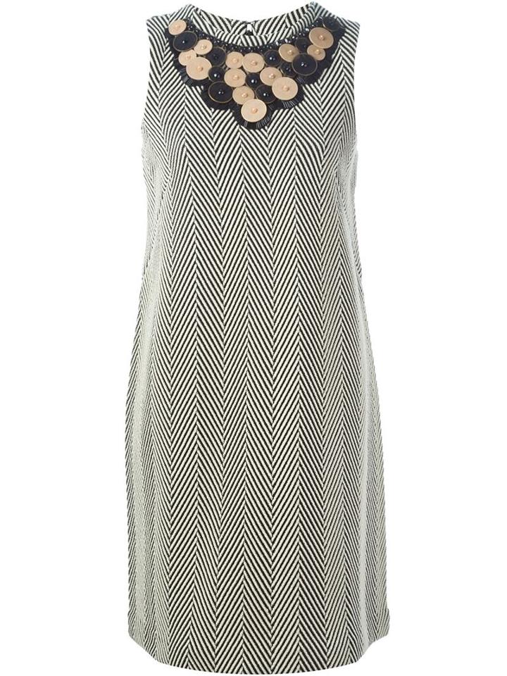 Antonio Marras Embellished Collar Dress