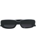 Off-white Rectangular Sunglasses - Black