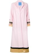 Macgraw Remedy Robe Coat - Pink & Purple