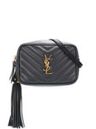 Saint Laurent Lou Matelassé Belt Bag - Grey