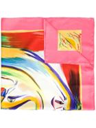 Hermès Vintage 'smiles In Third Millenary' Scarf, Women's, Pink/purple