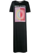 Each X Other Printed T-shirt Dress - Black
