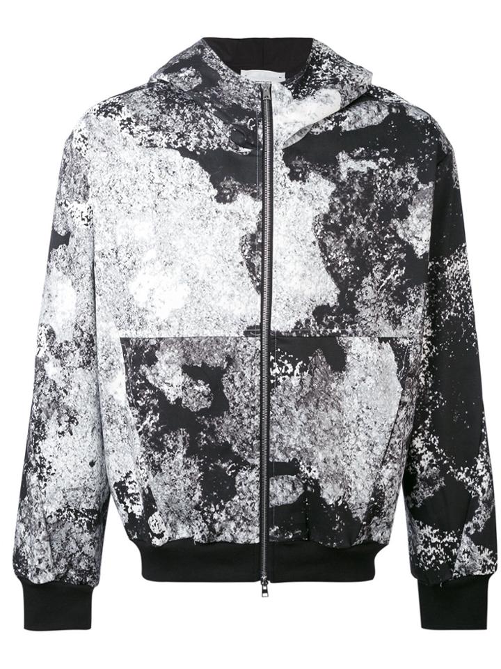 Lost & Found Rooms Printed Hooded Jacket - Black