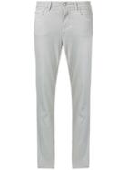 Closed Cropped Tapered Trousers - Grey