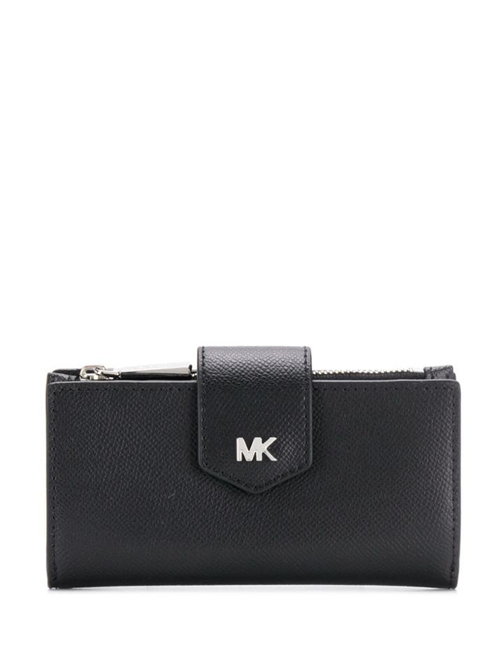 Michael Michael Kors Logo Plaque Purse - Black
