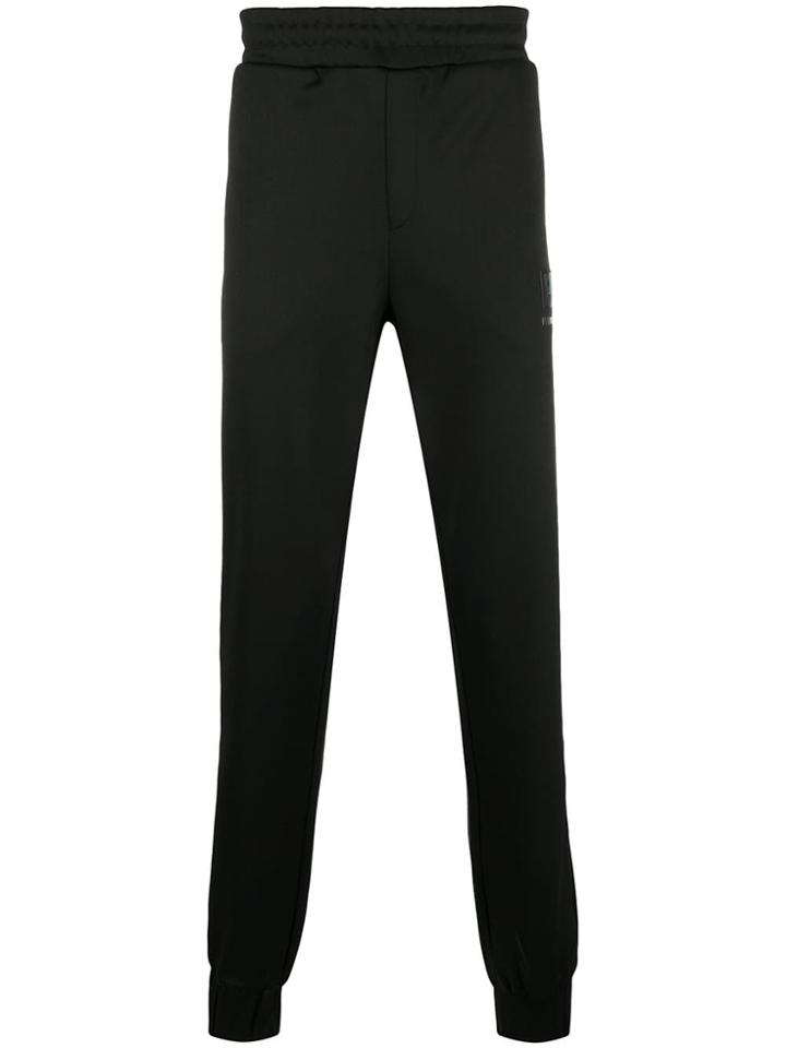 Plein Sport Elasticated Waist Track Pants - Black