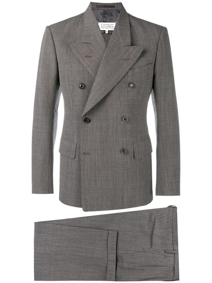 Maison Margiela Double Breasted Suit - Brown
