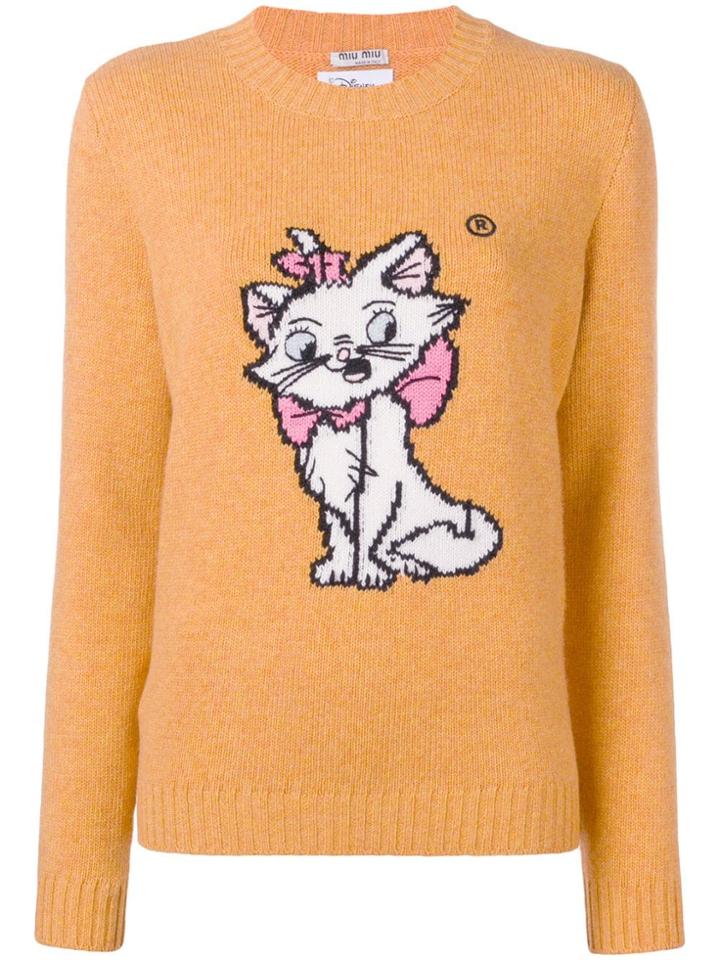 Miu Miu Disney By Miu Miu Jumper - Orange