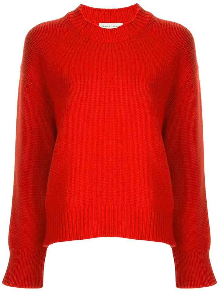 Mansur Gavriel Cashmere Jumper - Red