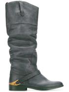 Golden Goose Deluxe Brand Charlye Boots - Green