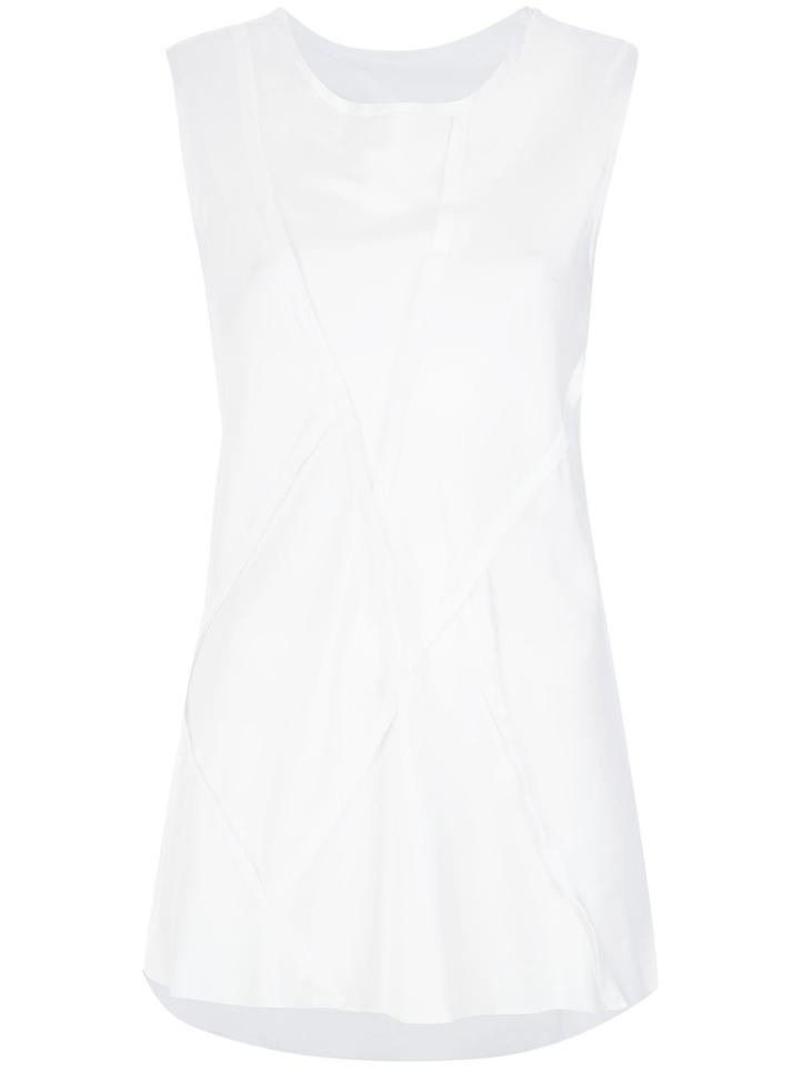 Uma Raquel Davidowicz Panelled Top - White