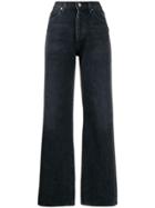 Citizens Of Humanity Wide-leg High-rise Jeans - Black