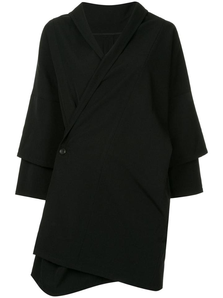 Yohji Yamamoto Vintage Two Layer Sleeve Jacket - Black