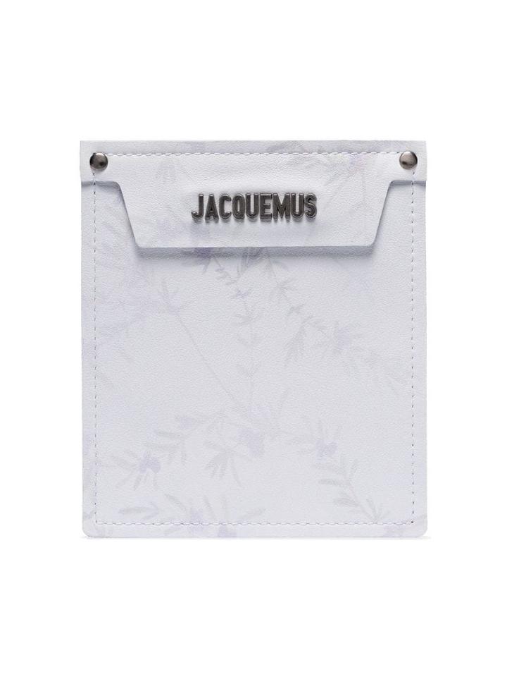 Jacquemus White Le Porte Leather Cardholder