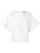 Vivetta - Toadstool Embroidered Blouse - Women - Cotton - 44, White, Cotton